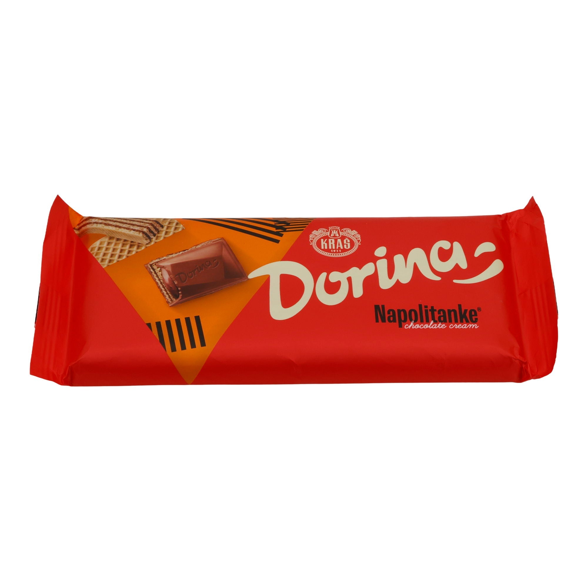 Napolitanke Waffeln Dorina | Gebäck | Mit Schokoladencreme | 100 g KRAS